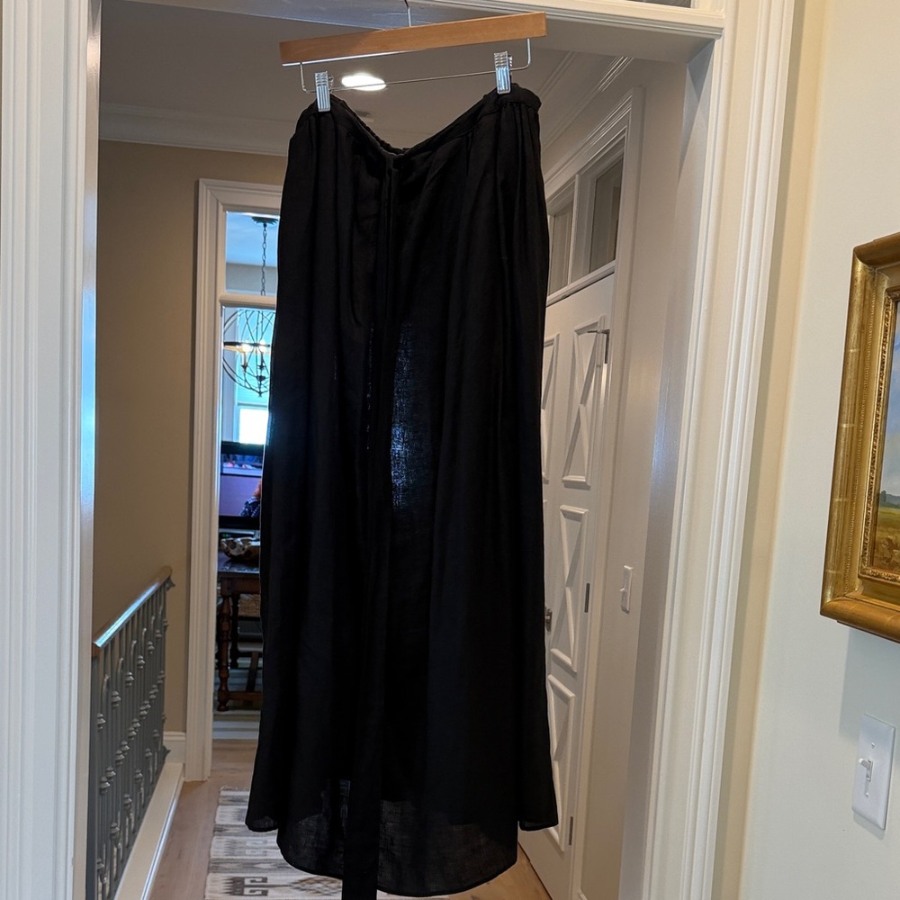 Mara Hoffman Black linen Skirt